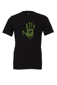 Zombie Hand Design T-Shirt Short Sleeve