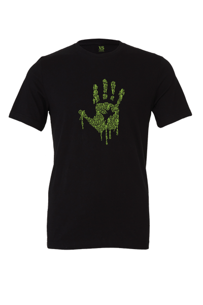 Zombie Hand Design T-Shirt Short Sleeve