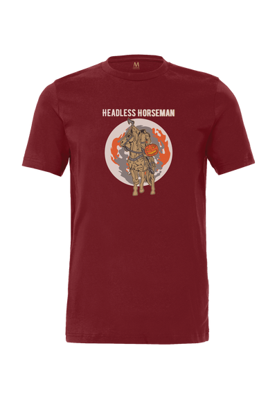 Headless Horseman Design T-Shirt Short Sleeve