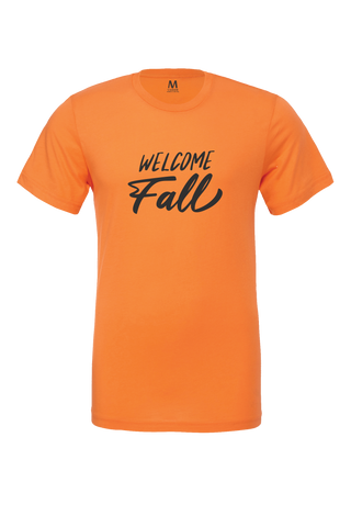 Welcome Fall, T-Shirt Short Sleeve, Design