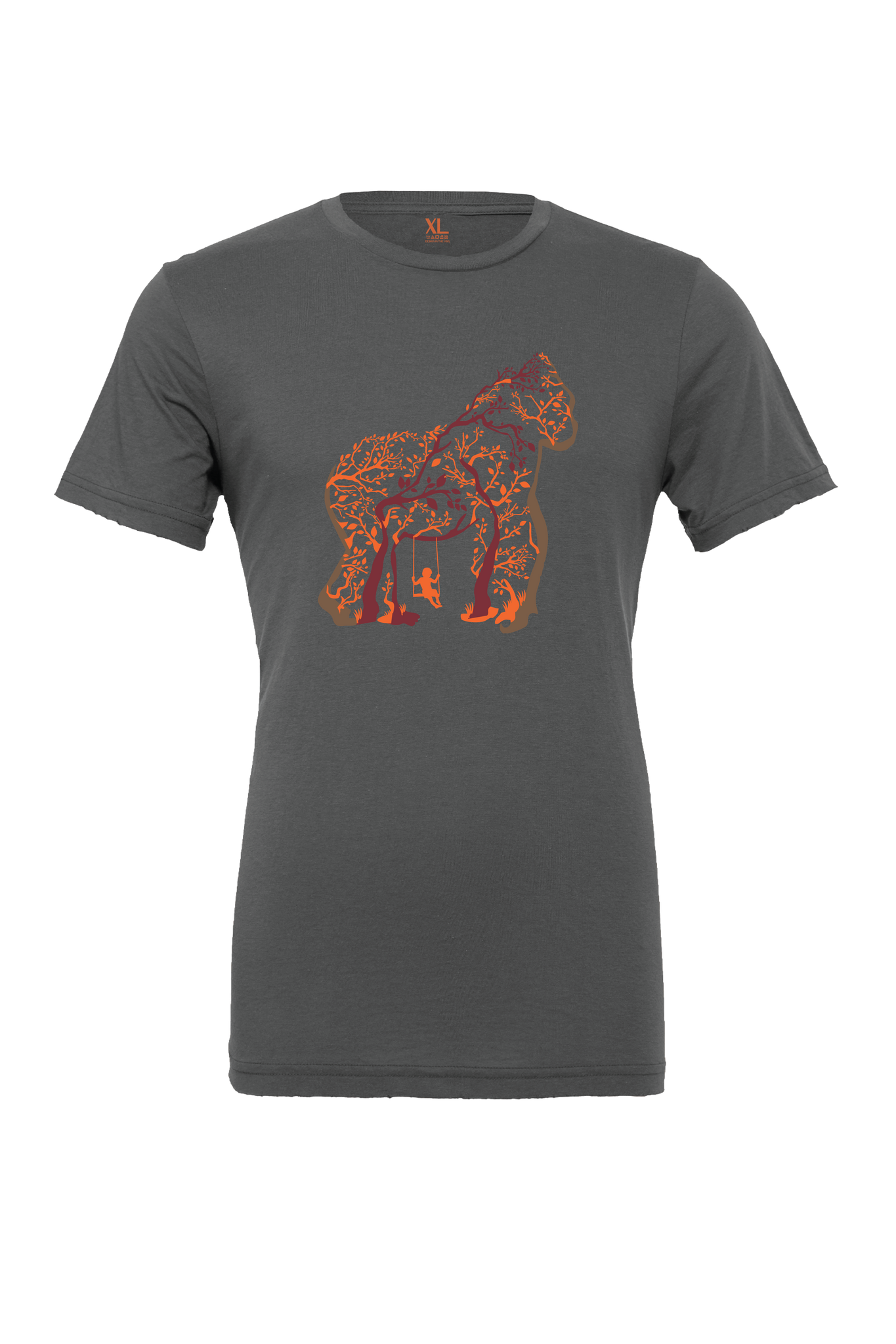 Gorilla Tree, T-Shirt Short Sleeve, Design