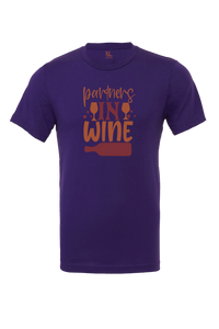 Partners In Wine; T-Shirt Short Sleeve