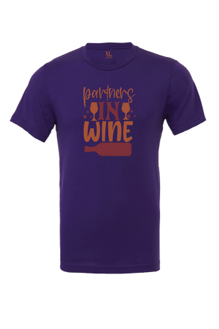 Partners In Wine; T-Shirt Short Sleeve