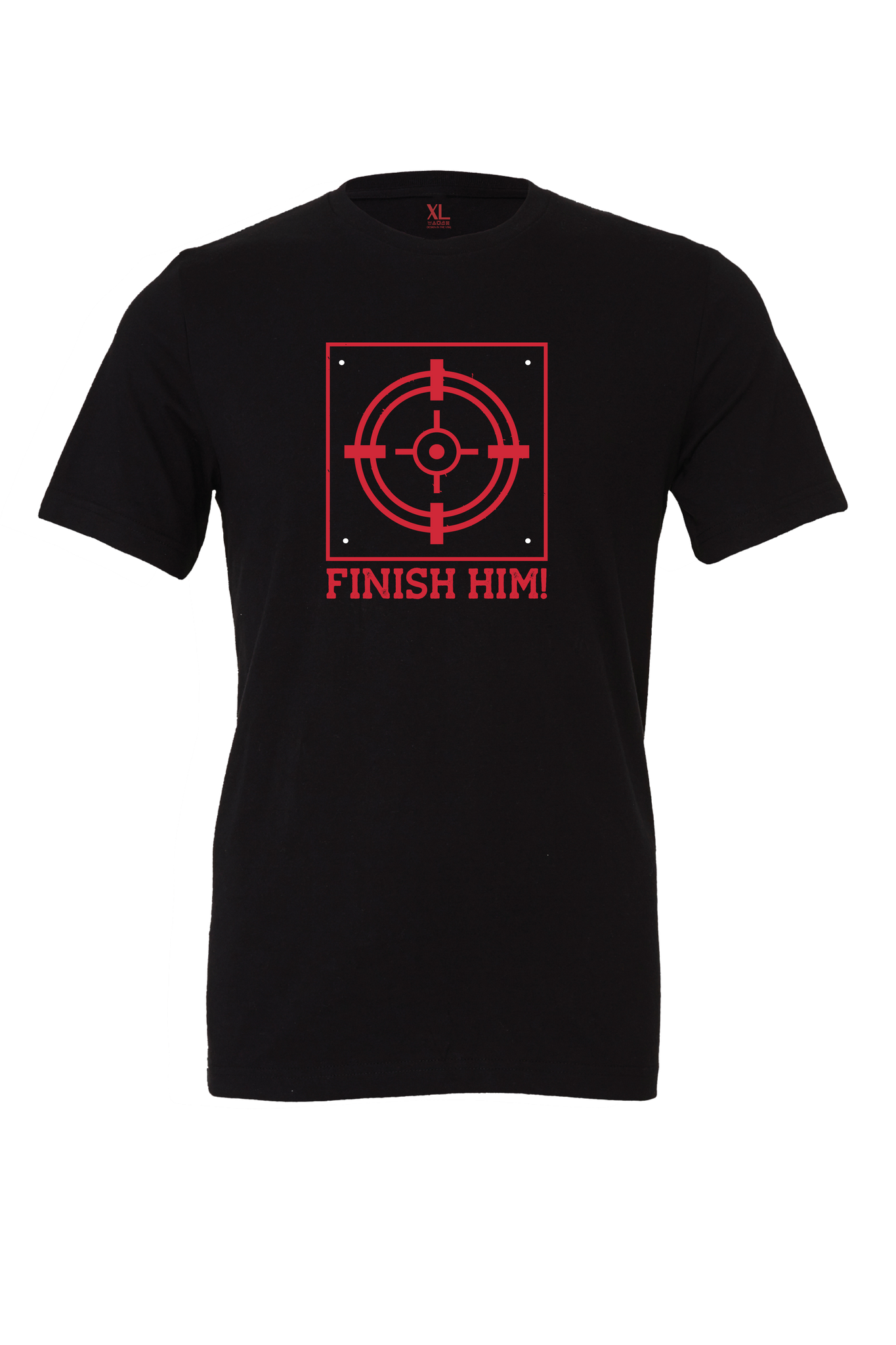 Finish Him; T-Shirt Short Sleeve