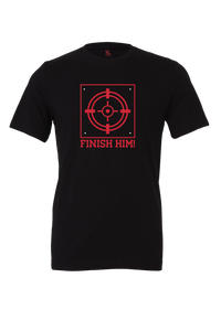 Finish Him; T-Shirt Short Sleeve