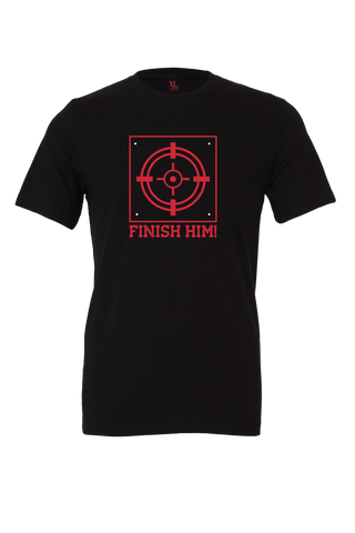 Finish Him; T-Shirt Short Sleeve